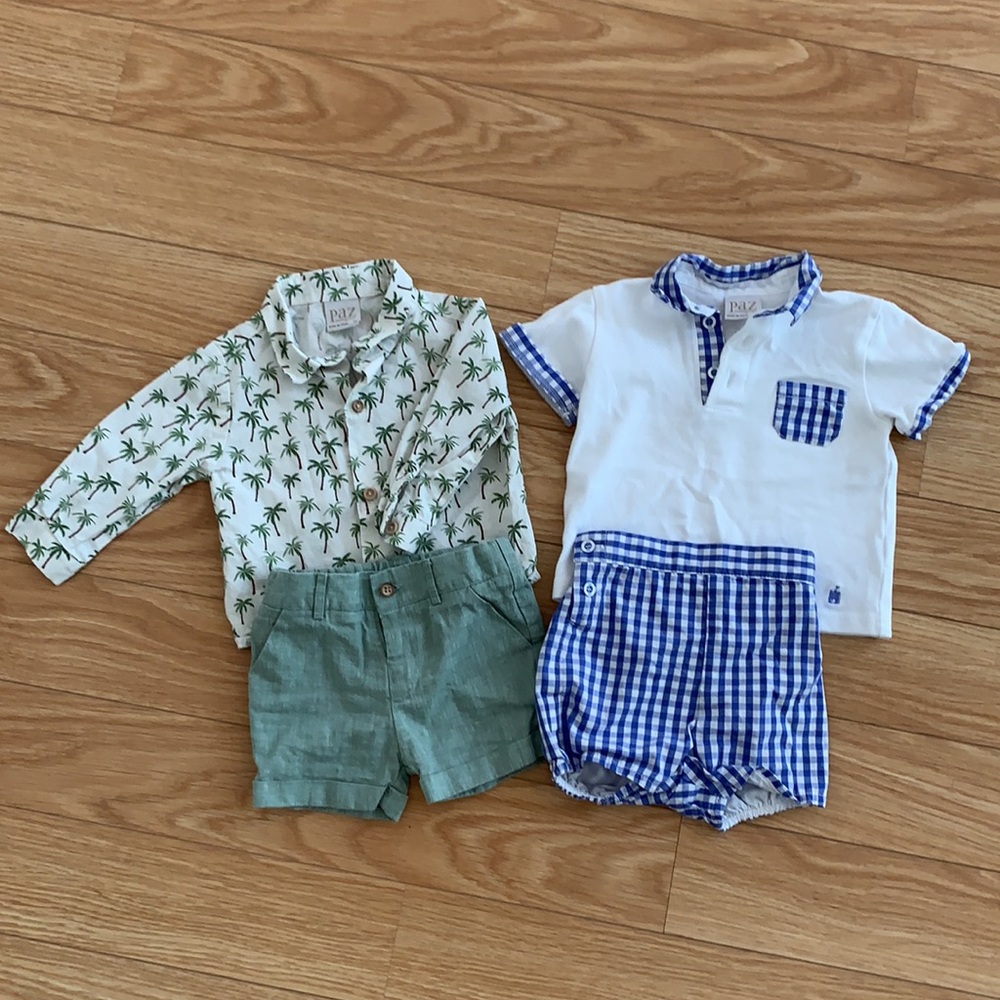 Paz Rodriguez infant outfits 3m 6m